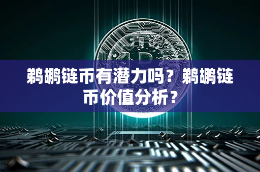 鹈鹕链币有潜力吗？鹈鹕链币价值分析？第1张-瑞泰网