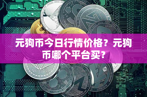 元狗币今日行情价格？元狗币哪个平台买？第1张-瑞泰网