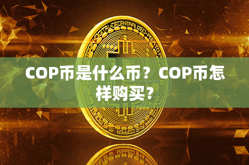 COP币是什么币？COP币怎样购买？第1张-瑞泰网