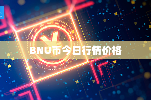 BNU币今日行情价格第1张-瑞泰网