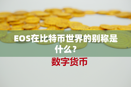 EOS在比特币世界的别称是什么？