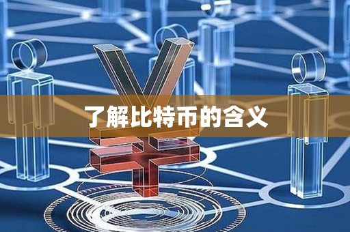 了解比特币的含义